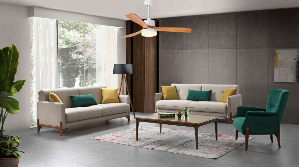 Fancium DKF-301 LED Aydınlatmalı Uzaktan Kumandalı Tavan Vantilatörü