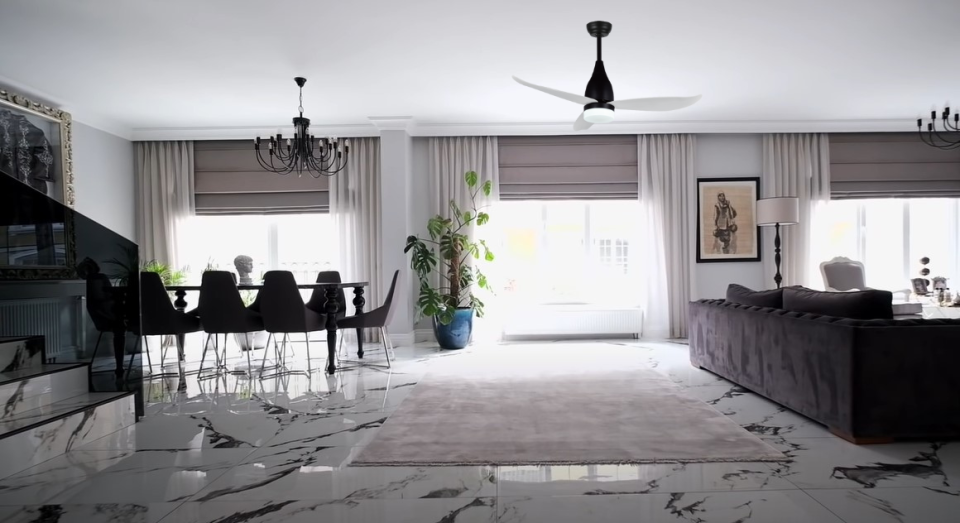 Fancium DKF-303 LED Aydınlatmalı Uzaktan Kumandalı Tavan Vantilatörü