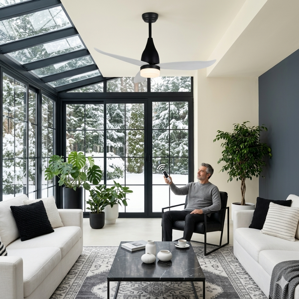 Fancium DKF-303 LED Aydınlatmalı Uzaktan Kumandalı Tavan Vantilatörü