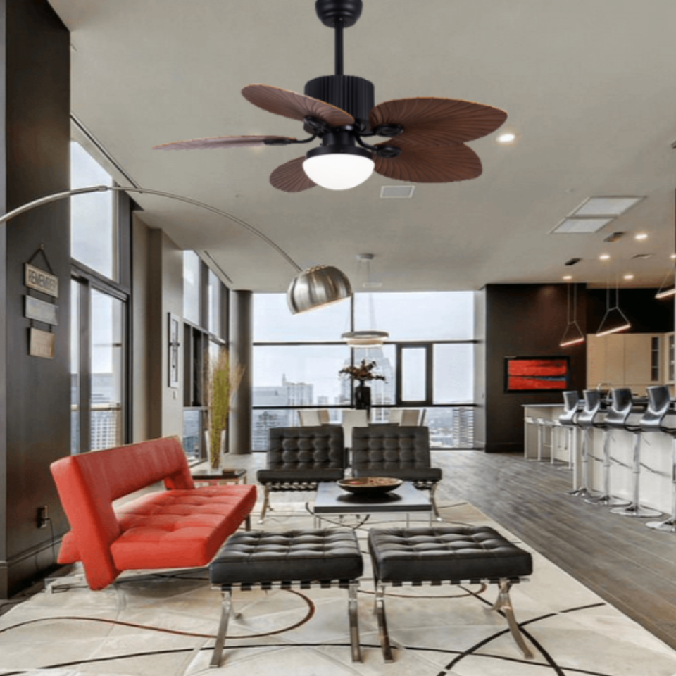 Fancium DKF-504 LED Aydınlatmalı Uzaktan Kumandalı Tavan Vantilatörü