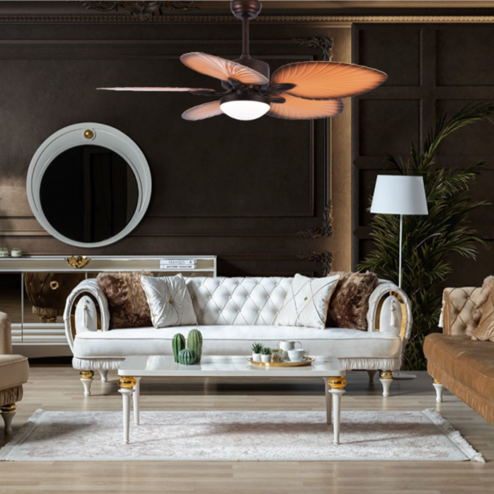 Fancium DKF-505 LED Aydınlatmalı Uzaktan Kumandalı Tavan Vantilatörü