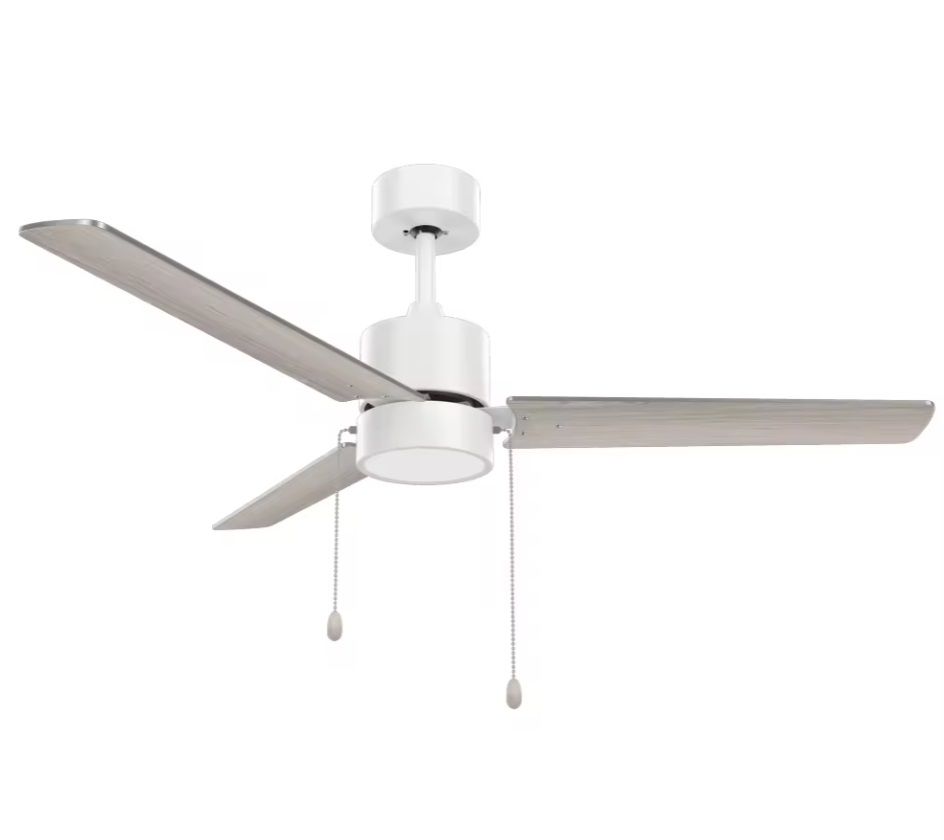 Fancium DKF-307 Aydınlatmalı Beyaz Tavan Vantilatörü
