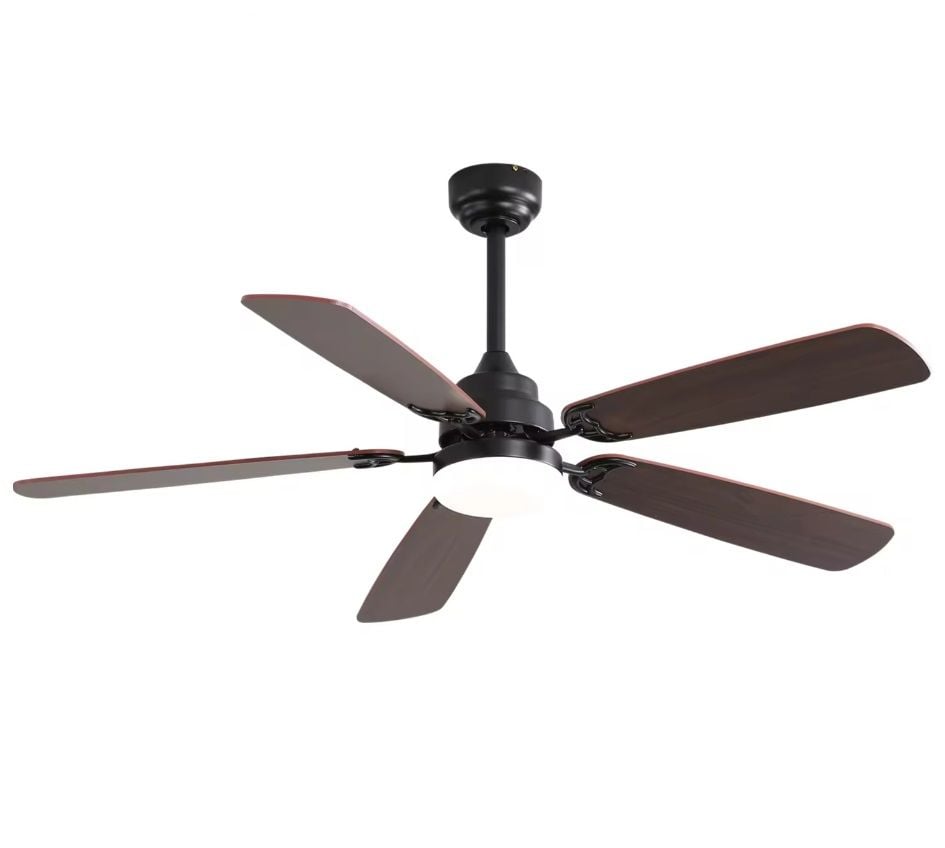 Fancium DKF-510 Kahverengi LED Aydınlatmalı Uzaktan Kumandalı Tavan Vantilatörü