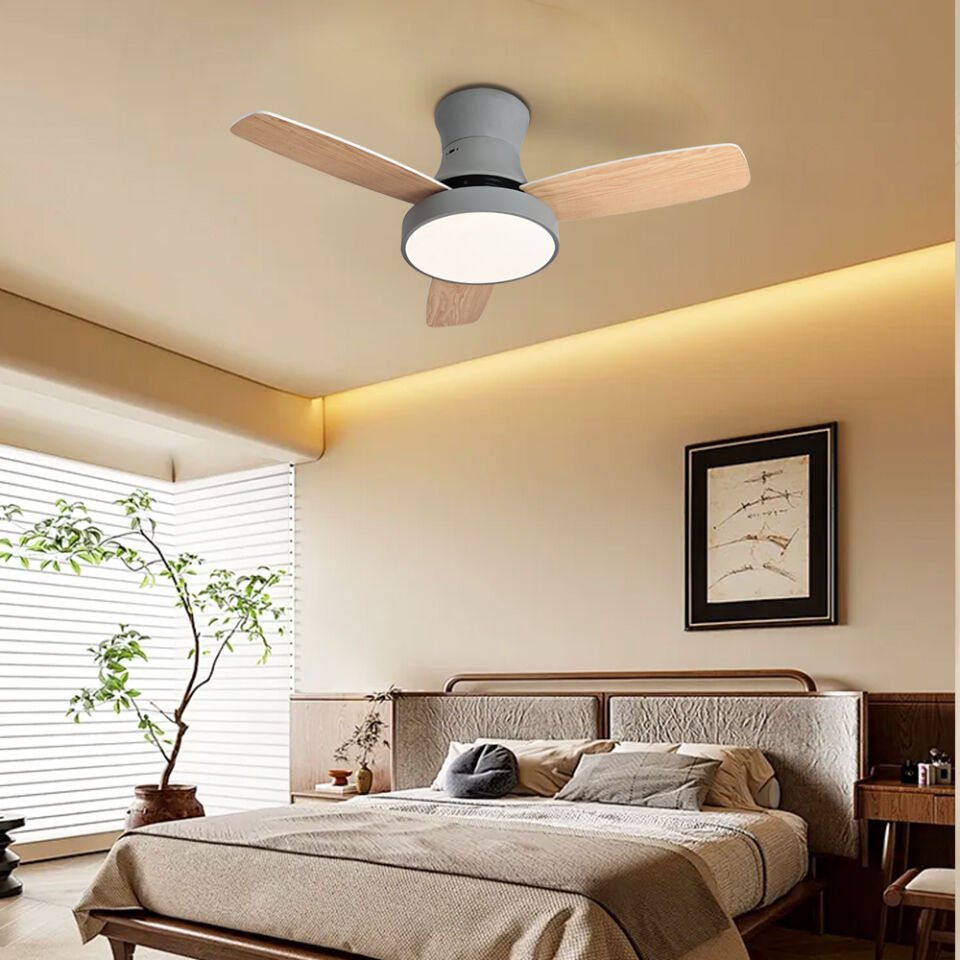 Fancium DKF-308 LED Aydınlatmalı Uzaktan Kumandalı Tavan Vantilatörü